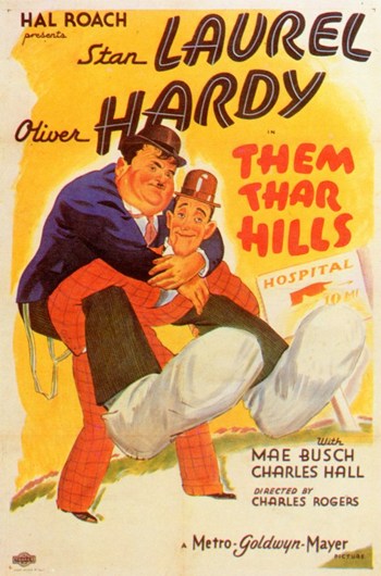Them Thar Hills Movie Poster Print showcasing classic cinema imagery.