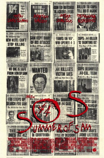 Summer of Sam Movie Poster Print showcasing vibrant colors and iconic film imagery.