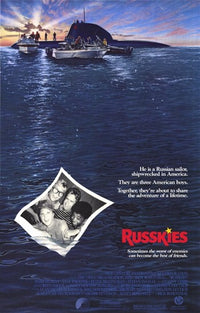 Russkies Movie Poster Print featuring vibrant artwork.