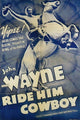 Ride Him Cowboy Movie Poster Print showcasing classic western cinema.