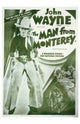 Man from Monterey movie poster print showcasing vintage film art.