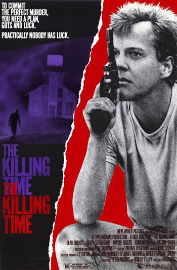 The Killing Time movie poster featuring captivating artwork.