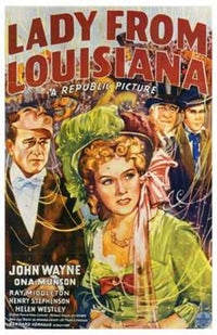 Lady from Louisiana Movie Poster Print showcasing classic cinema art.