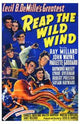 Reap the Wild Wind Movie Poster Print featuring vibrant colors and classic design.