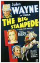 Big Stampede Movie Poster Print showcasing cinematic adventure.