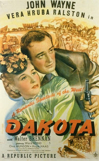 Dakota Movie Poster Print showcasing cinematic art.