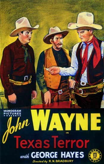 Texas Terror Movie Poster Print showcasing classic cinema art.