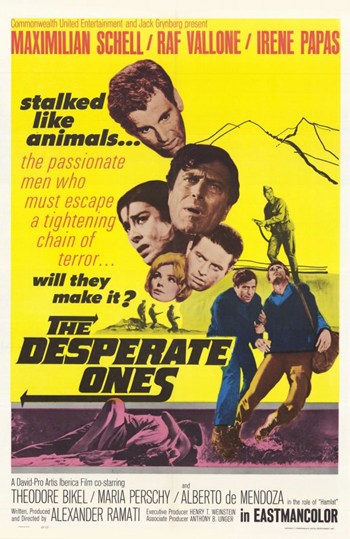 The Desperate Ones Movie Poster Print showcasing dramatic film art.