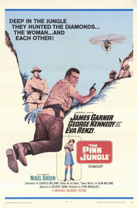 The Pink Jungle Movie Poster featuring vibrant colors and whimsical design