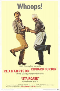 Staircase Movie Poster Print available in multiple sizes.