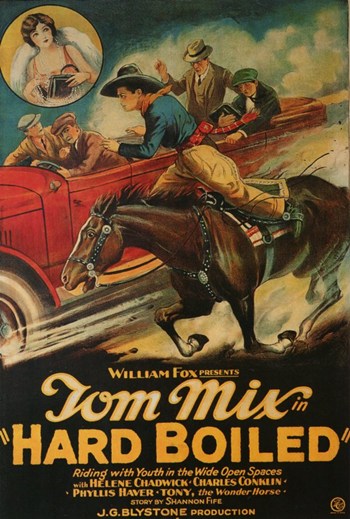 Hard Boiled Movie Poster featuring action film imagery.