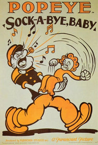 Sock-a-Bye Baby Movie Poster Print showcasing whimsical design.
