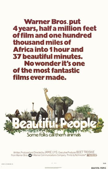 Beautiful People Movie Poster Print showcasing vibrant visuals and elegant design.