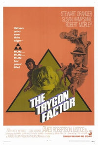 The Trygon Factor Movie Poster Print showcasing cinematic art.