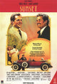 Sunset Movie Poster Print showcasing vibrant sunset colors.