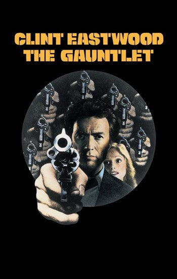 The Gauntlet Movie Poster Print featuring bold visuals and cinematic art.