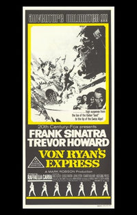 Von Ryan's Express Movie Poster Print showcasing classic film art