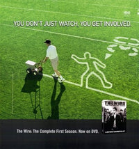 The Wire Movie Poster Print showcasing the iconic series