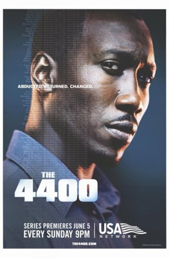 The 4400 Movie Poster Print showcasing sci-fi elements.