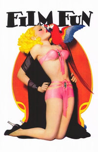 Film Fun Movie Poster Print showcasing vibrant colors and playful design.