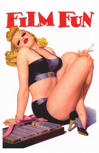 Film Fun Movie Poster Print featuring a vibrant design for movie lovers.