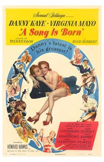Song is Born Movie Poster Print showcasing classic film art.