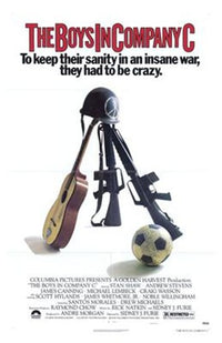 The Boys in Company C Movie Poster Print showcasing military camaraderie.