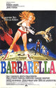 Barbarella Movie Poster - Classic Sci-Fi Artwork