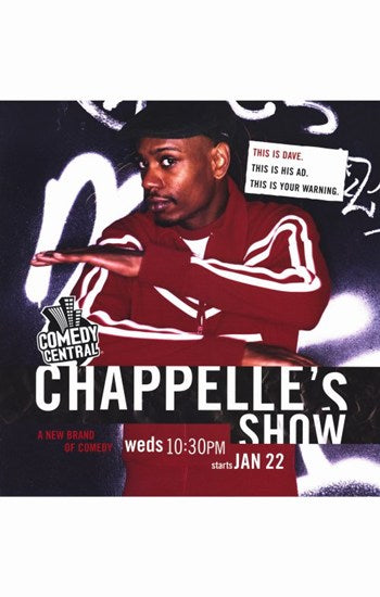 Chappelle's Show Movie Poster Print featuring iconic comedy artwork