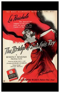 Bridge of San Luis Rey movie poster featuring captivating visuals.