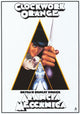 A Clockwork Orange Movie Poster showcasing iconic film art.