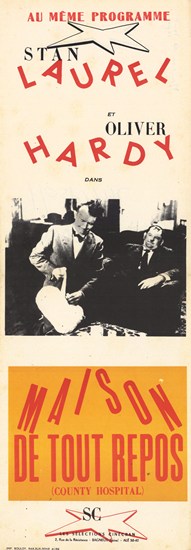 County Hospital Movie Poster Print showcasing classic cinema art