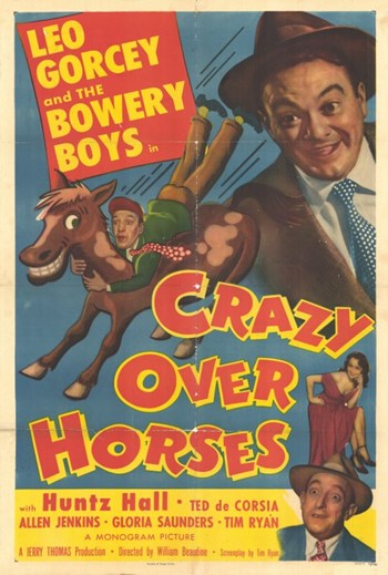 Crazy Over Horses Movie Poster Print showcasing equestrian beauty.