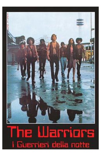 Warriors Movie Poster Print showcasing iconic film art