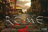 Rome Movie Poster Print showcasing the beauty of ancient Rome
