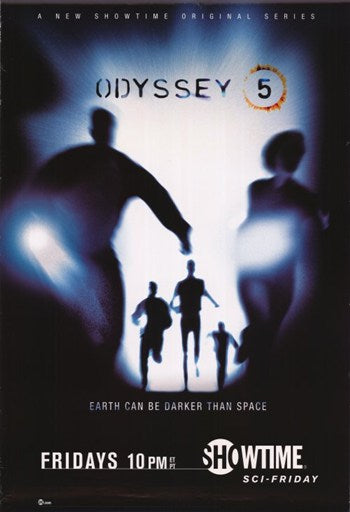 Odyssey 5 Movie Poster Print featuring a sci-fi theme.