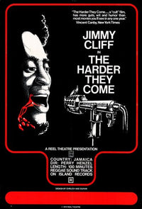 The Harder They Come Movie Poster Print showcasing vibrant reggae culture.