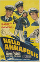 Hello Annapolis Movie Poster Print featuring vibrant coastal imagery.