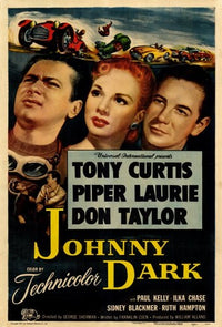 Johnny Dark Movie Poster Print showcasing gripping cinematic artwork.