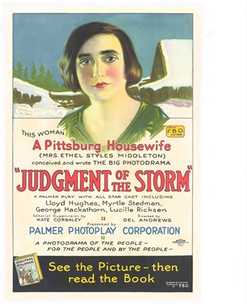 The Judgment of the Storm Movie Poster Print