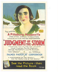 The Judgment of the Storm Movie Poster Print