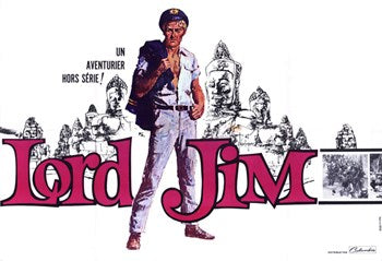 Lord Jim movie poster, classic film artwork, 11 x 17 inches.