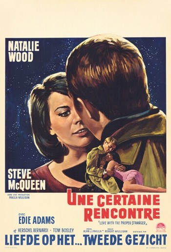 Love With the Proper Stranger Movie Poster artwork.