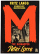 M Movie Poster Print showcasing cinematic artwork.