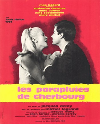 The Umbrellas of Cherbourg Movie Poster Print