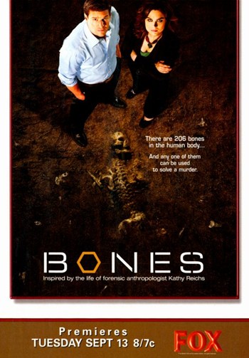 Bones TV Movie Poster featuring iconic series artwork