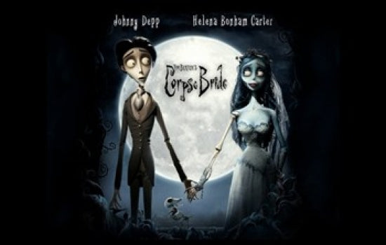 Tim Burton's Corpse Bride Movie Poster Print, 11 x 17 size, perfect for fans.
