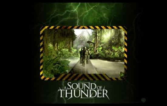 A Sound of Thunder Movie Poster Print (11 x 17) featuring vibrant design.