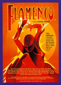 Flamenco Movie Poster Print showcasing vibrant dance movements.