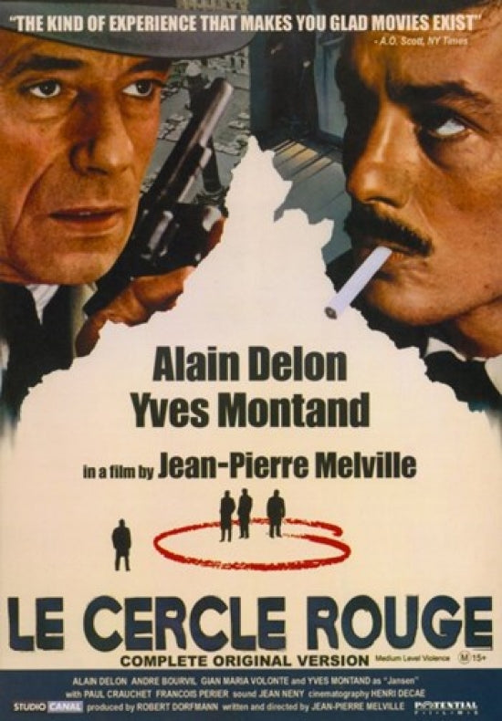 The Red Circle Movie Poster Print showcasing cinematic art